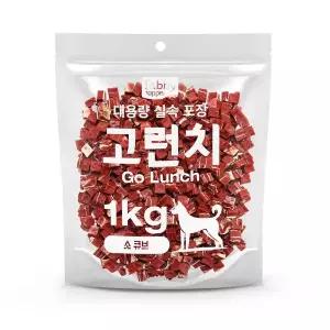 [하프클럽/베스트펫]테비 고런치 1KG - 소 큐브
