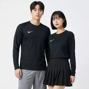 [아웃도어스/나이키]나이키 데일리 드라이 핏 스우시 파크 8 긴팔티 HV8232-010