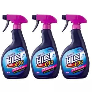 비트 O2 얼룩제거제 500ml 3개