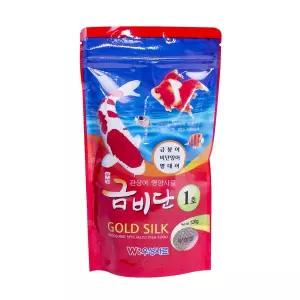 [하프클럽/올펫몰]금비단1호 소형 비단잉어 붕어 금붕어사료 물고기밥