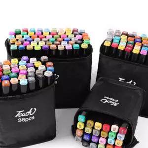 c) (CL) 터치 트윈 마카펜 세트 가방포함 24색