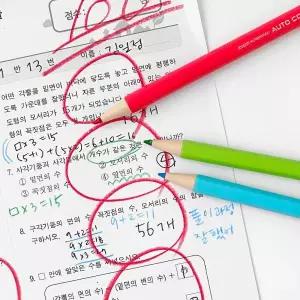 [아트박스]/조선문방구 조선문방구 체크라이너 3색 채점펜세트