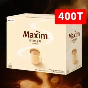아트박스/마전동상회 맥심 화이트골드 커피믹스 400T
