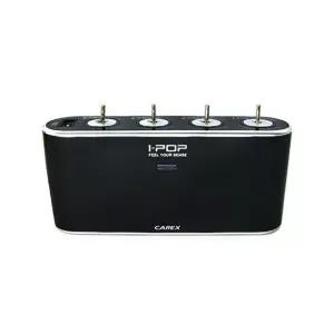 carex 아이팝 스위치 USB 4구 시거잭 멀티 소켓/다용도 충전용 차량용 자동차 차량 시가잭 충전 자동차용