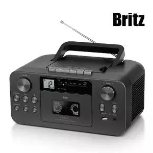 [브리츠] BZ-LX50BT CD 플레이어 카세트 블루투스 FM 스피커 Britz