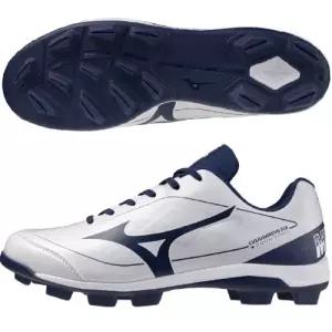 미즈노 야구화 포인트화 쿠션 레보 다이아 화이트네이비 mizuno 11GP252514WN