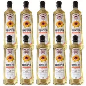 사조 해표 해바라기유 900ml x 10개 / 식용유 유지류 오일 기름