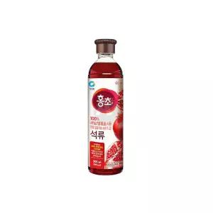 석류 에이드만들기 900ml 음료베이스 카페쥬스 마시는홍초 카페주스재료 건강음료 청정원