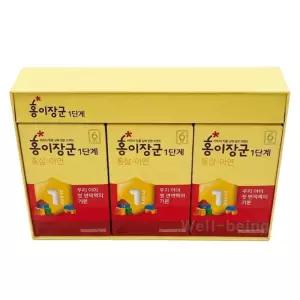 정관장 홍이장군 1단계 15mL 30포 성장기 어린이 영양 면역력