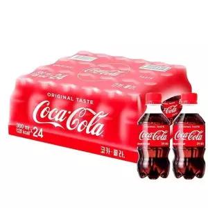 [셀러허브]코카콜라 300ml x 24페트 사이다 생수 음료수 간식 (S27025412)