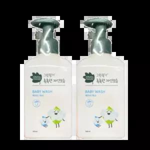 그린핑거 촉촉한 자연보습 베이비 워시 320ml x 2개