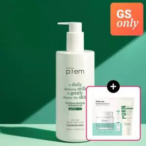구성 메이크프렘 세이프 미 약산성 클렌징 밀크 500ml(+안심팩 1매+피디알엔 클렌징밀크 21ml)