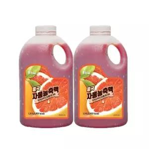 흥국 자몽 농축액 1.5L 2개