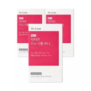 닥터린 이노시톨 40:1 4.5g x30포, 3개, 미오 이노시톨 캐롭추출분말 엽산 비타민B