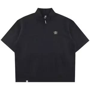 [엄브로] 클래식 반팔 스탠넥 아노락 UR124CWT31BLK