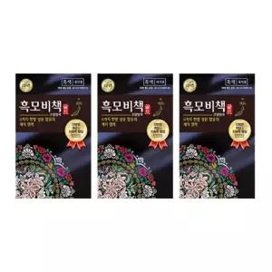 테온셀 리엔 흑모비책골드 염색약 흑색, 90g , 3개