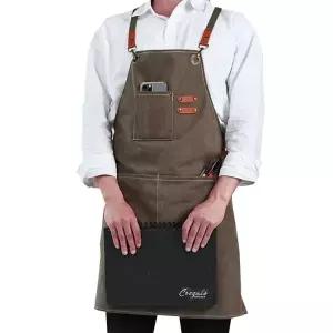 공방에이프런 넥캔버스 앞치마 목재미술 작업복