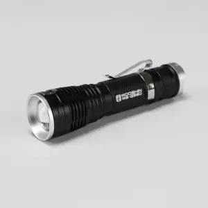 랜턴 LED(손전등) WS-G330 크리 XM-L2-U3(충전식)(검정)/손전등/후레쉬/미니/라이트/충전식/후래쉬/충전