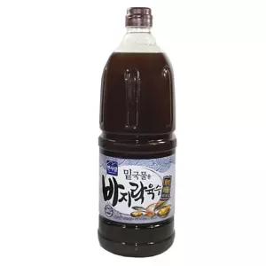 면사랑밑국물용바지락육수1.8L 밑국물 바지락다시 바지락육수