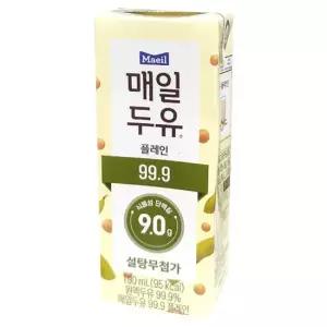 매일 두유 99.9퍼센트 190ml 24팩 탕비실 가성비