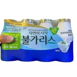 불가리스 플레인 8입 (150ml*8개입) x 1개 a46073