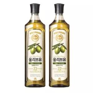사조 올리브유 900mL x 2병