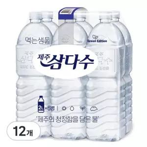제주삼다수 그린 2L 12개