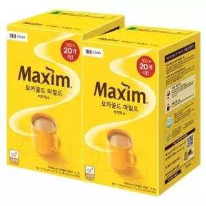 동서식품 맥심 모카골드 커피믹스 180T+180T 360T