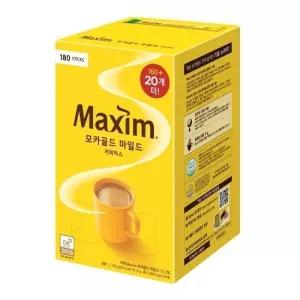 동서 맥심 모카골드 마일드 커피믹스 160+20T