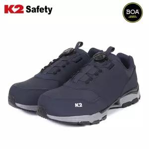 K2 케이투 세이프티 K2-83 네이비 심플 워킹화 스타일 보아 다이얼 안전화