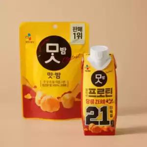 햇반 얼티브 프로틴 밤맛 250ml 18입 (1박스)