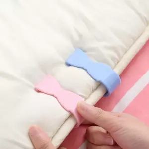 이불고정집게 침대 이불 커버 밀림 방지 클립 6P RD-11622