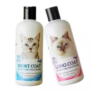 한달한번 향기지속 냄새방지용 고양이 샴푸린스 300ml