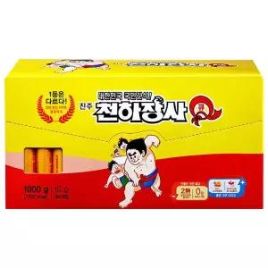 천하장사Q 1000g x 1개 / 간식 소시지 소세지