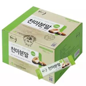 국내산 무주 천마 분말 스틱 국산 100% 말린 천마 가루 천마차 정풍초 100스틱