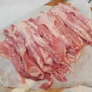 국내산 순살 닭목살 1KG 냉동 진공포장 닭고기 술안주