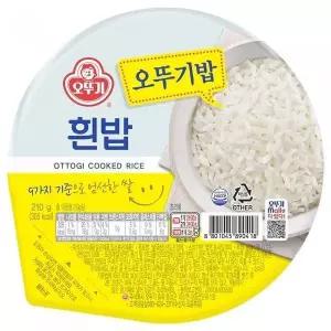 [안전포장] (셀러허브)오뚜기밥 흰밥 210g x 24개 (12개입 2박스) (S9913537) 142987