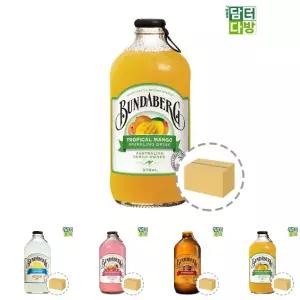 (12병) 분다버그 트로피칼 망고 375ml/병음료/과일/음료/세트/미니/업소용/음료수/사무실/12병/에이드