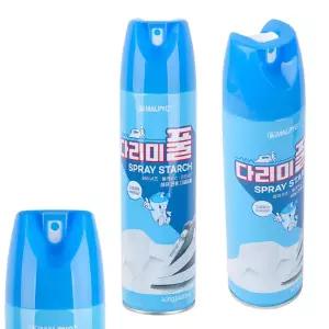 세탁 관리용 말표 다리미풀 스프레이 1세트 480ml 의류 다림질 보조제 옷 주름 제거용