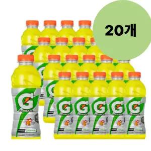 게토레이 레몬, 600ml, 20개