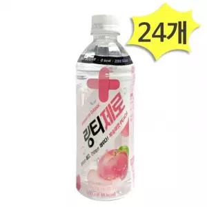 링티 제로 링티레몬 복숭아500ml X 24개 복숭아음료 제로슈가 사무실간식 과일음료 링티제로
