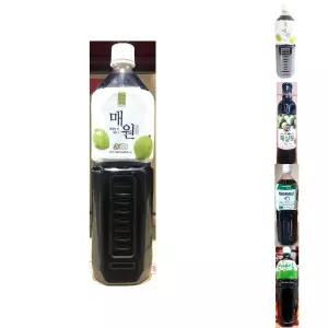 매실농축액 (매원 1.5L)/천연/원액/베이스/숙성/음료/요리/주방/카페/업소/다용도/농축/매실즙/식당/희석용