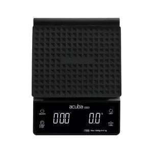 아쿠바 커피저울 CS-5010 블랙 핸드드립 타이머 계량 가정용 주방 이유식