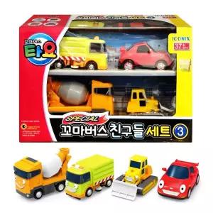 타요 꼬마버스 친구들세트3 어린이날선물 자동차/교통놀이/창의놀이/교육/연극/소품/놀이/자동차