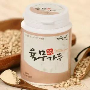 율무가루 팩 미백팩 스크럽 각질 노폐물 피지 제거 보습 율무팩 천연팩