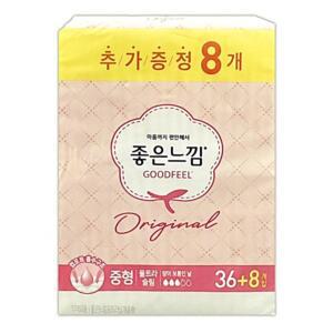 44P 입는 슬림 화이트시크릿홀 학교 울트라 날개형 화이트수퍼흡수 생리대중형날개 관공서 좋은느낌