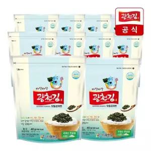 광천김 바삭 해물 모둠 김자반 40g 10봉