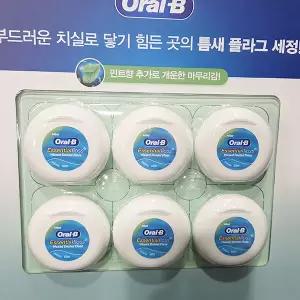 오랄비 민트 왁실치실 50m x 6개