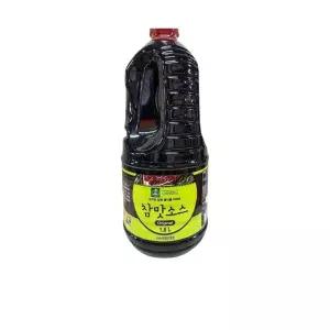 이엔푸드 참맛소스 1.8L x1개 바비큐 액상소스 소스 양념 꼬치