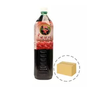 청솔 복분자 원액 1.5L 1BOX 6개입 청솔 복분자원액 복분자베이스 복분자에이드